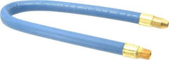 Coilhose Pneumatics - 24" Hose Length, 3/8" Nozzle Diam, 1/2" Hose ID, Coolant Hose - 3/8" NPT For Mist Coolant Systems - Exact Tool & Supply