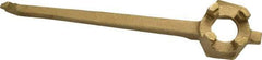 Value Collection - Bronze Drum Plug Wrench - For Use with Most Drum Plugs - Exact Tool & Supply
