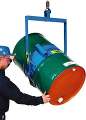 Made in USA - 800 Lb Load Capacity, 55 Gal Drum Carrier - 27" Wide x 9" High - Exact Tool & Supply