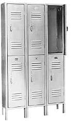 Lyon - 6 Door, 2 Tier, Locker - Exact Tool & Supply
