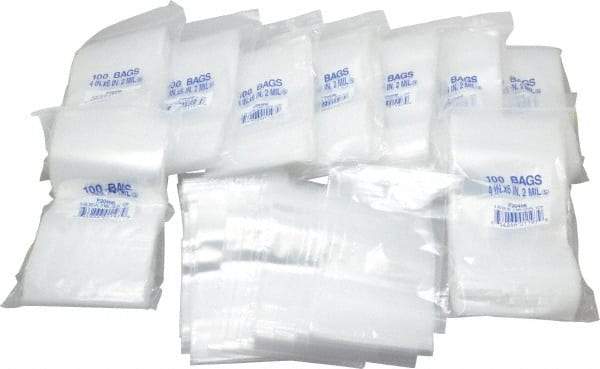 Value Collection - 4 x 6", 2 mil Self-Seal Polybags - Regular-Duty - Exact Tool & Supply