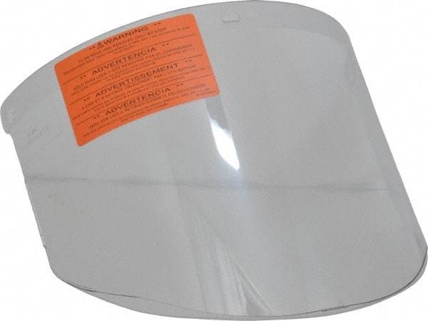 3M - Clear Propionate Welding Window - 9" High x 14-1/2" Wide x 0.8" Thick, Compatible with Aearo AOSafety 82500 & 82501 Headgear - Exact Tool & Supply