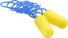 3M - Disposable, Corded, 32 dB Earplugs - Yellow, 200 Pairs - Exact Tool & Supply