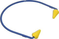 3M - Reusable, Banded, 20 dB, Cone Earplugs - Yellow - Exact Tool & Supply