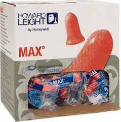 Howard Leight - Disposable, Corded, 33 dB, Contoured and Taper Flare Earplugs - Assorted Colors, 100 Pairs - Exact Tool & Supply