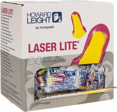 Howard Leight - Disposable, Uncorded, 32 dB, T Shape Earplugs - Magenta and Yellow, 200 Pairs - Exact Tool & Supply