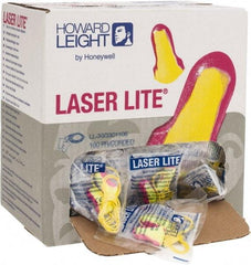 Howard Leight - Disposable, Corded, 32 dB, T Shape Earplugs - Magenta and Yellow, 100 Pairs - Exact Tool & Supply