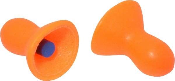 Howard Leight - Reusable, Uncorded, 26 dB, Taper Flare Earplugs - Orange, 50 Pairs - Exact Tool & Supply
