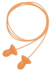 Howard Leight - Reusable, Corded, 26 dB, Taper Flare Earplugs - Orange, 50 Pairs - Exact Tool & Supply