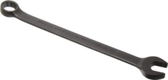 Proto - 20mm 12 Point Offset Combination Wrench - 15° Offset Angle, 11-13/32" OAL, Steel, Black Finish - Exact Tool & Supply