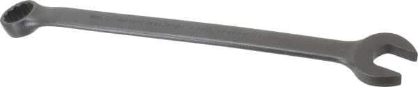 Proto - 22mm 12 Point Offset Combination Wrench - 15° Offset Angle, 12-1/2" OAL, Steel, Black Finish - Exact Tool & Supply