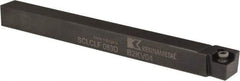 Kennametal - SCLC, Left Hand Cut, 5° Lead Angle, 1/2" Shank Height x 1/2" Shank Width, Neutral Rake Indexable Turning Toolholder - 6" OAL, CC..32.5. Insert Compatibility, Series Screw-On - Exact Tool & Supply