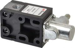 ARO/Ingersoll-Rand - 0.195 CV Rate & 7.5 CFM 3 Way Air Valve - One-Way Clockwise, Spring Return, 150 Max psi - Exact Tool & Supply