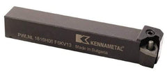 Kennametal - PWLN, Left Hand Cut, 5° Lead Angle, 20mm Shank Height x 20mm Shank Width, Negative Rake Indexable Turning Toolholder - 125mm OAL, WN..0804.. Insert Compatibility, Series Kenlever - Exact Tool & Supply