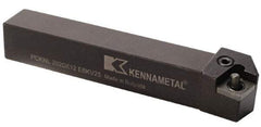 Kennametal - PCKN, Left Hand Cut, 15° Lead Angle, 25mm Shank Height x 25mm Shank Width, Negative Rake Indexable Turning Toolholder - 150mm OAL, CN..1204.. Insert Compatibility, Series Kenlever - Exact Tool & Supply