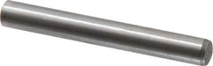 Value Collection - 10mm Diam x 80mm Pin Length Alloy Steel Standard Dowel Pin - C 58-62 Hardness, 37,100 Lb Breaking Strength, 1 Rounded End - Exact Tool & Supply