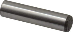 Value Collection - 16mm Diam x 70mm Pin Length Alloy Steel Standard Dowel Pin - C 58-62 Hardness, 94,900 Lb Breaking Strength, 1 Rounded End - Exact Tool & Supply