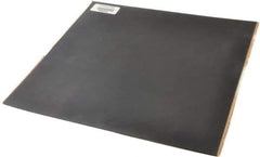 Made in USA - 12" Long, 12" Wide, 1/16" Thick, Neoprene Rubber Foam Sheet - 45 to 55 Durometer, Black, -20 to 170°F, 2,500 psi Tensile Strength, Adhesive Backing, Stock Length - Exact Tool & Supply