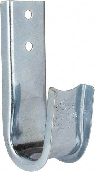 Thomas & Betts - 1-5/16" Pipe, Carbon Steel Low Voltage Cable Support Hook - Anodized, 100 Lb Capacity - Exact Tool & Supply