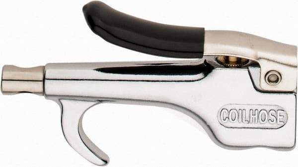 Coilhose Pneumatics - Standard Safety Thumb Lever Blow Gun - 1/4 NPT, Zinc - Exact Tool & Supply