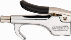 Coilhose Pneumatics - Standard Safety Thumb Lever Blow Gun - 1/4 NPT, Zinc - Exact Tool & Supply