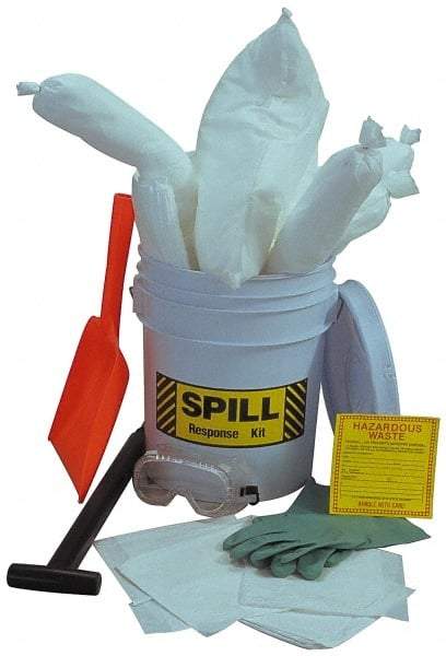 PRO-SAFE - Universal Spill Kit - 5 Gal Polypropylene Pail - Exact Tool & Supply