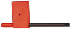 Carmex - Torx Drive, Key for Indexable Tools - Compatible with Insert Screws - Exact Tool & Supply