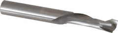 Onsrud - 3/8" Cutting Diam x 1-1/8" Length of Cut, 1 Flute, Compression Spiral Router Bit - Uncoated, Right Hand Cut, Solid Carbide, 3" OAL x 3/8" Shank Diam, Single Edge, 30° Helix Angle - Exact Tool & Supply