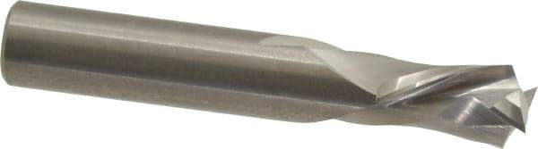 Onsrud - 1/2" Cutting Diam x 7/8" Length of Cut, 2 Flute, Compression Spiral Router Bit - Uncoated, Right Hand Cut, Solid Carbide, 3" OAL x 1/2" Shank Diam, Double Edge, 30° Helix Angle - Exact Tool & Supply