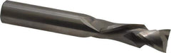 Onsrud - 1/2" Cutting Diam x 1-3/8" Length of Cut, 2 Flute, Compression Spiral Router Bit - Uncoated, Right Hand Cut, Solid Carbide, 3-1/2" OAL x 1/2" Shank Diam, Double Edge, 30° Helix Angle - Exact Tool & Supply