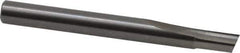 Onsrud - 1/4" Diam, 1/4" Shank Diam, 3/8" Length of Cut, 1 Flute Single Edge Straight Router Bit - 2-1/2" Overall Length, Right Hand Cut, Solid Carbide - Exact Tool & Supply