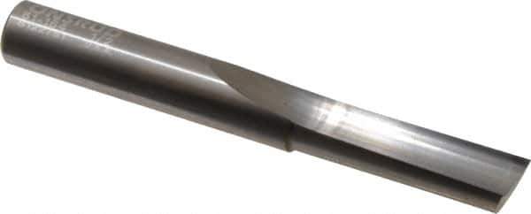 Onsrud - 1/2" Diam, 1/2" Shank Diam, 1-5/8" Length of Cut, 1 Flute Single Edge Straight Router Bit - 4" Overall Length, Right Hand Cut, Solid Carbide - Exact Tool & Supply