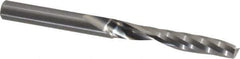 Onsrud - 1/4" Cutting Diam x 1-1/2" Length of Cut, 1 Flute, Upcut Spiral Router Bit - Uncoated, Right Hand Cut, Solid Carbide, 3" OAL x 1/4" Shank Diam, Single Edge, 21° Helix Angle - Exact Tool & Supply