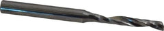 Onsrud - 3/16" Cutting Diam x 1-1/4" Length of Cut, 1 Flute, Upcut Spiral Router Bit - Uncoated, Right Hand Cut, Solid Carbide, 3" OAL x 1/4" Shank Diam, Single Edge, 21° Helix Angle - Exact Tool & Supply