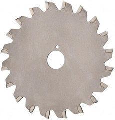 Onsrud - 3-1/2" Diam x 0.095" Blade Thickness x 5/8" Arbor Hole Diam, 20 Tooth Slitting and Slotting Saw - Arbor Connection, Right Hand, Uncoated, Carbide-Tipped, -5° Rake - Exact Tool & Supply