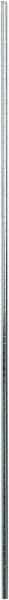 Eagle MHC - 1" Wide, 86 High, Open Shelving Accessory/Component - Zinc, Zinc Finish, 1" Deep, Use with Eagle MHC Shelving - Exact Tool & Supply