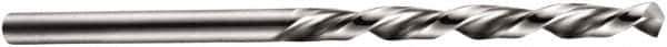 DORMER - 2.3mm 118° High Speed Steel Jobber Drill - Oxide Finish, Left Hand Cut, Spiral Flute, Straight Shank, 53mm OAL - Exact Tool & Supply