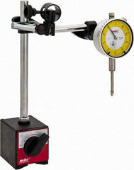 Value Collection - 0.001" Graduation, 0-100 Dial Reading, Indicator & Base Kit - C Holder, 0.001 Inch Graduation, Includes Dial Indicator, Magnetic Base - Exact Tool & Supply