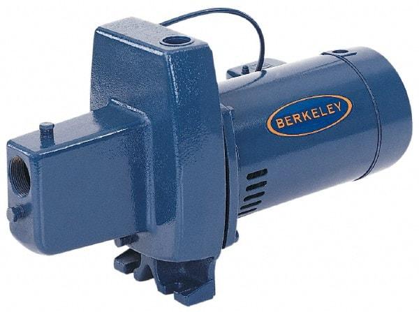 Berkeley - Jet Pumps Horsepower: 1 Shut Off Feet: 67 (Feet) - Exact Tool & Supply
