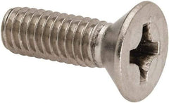 Value Collection - 5/16-18 UNC, 1" OAL Phillips Drive Machine Screw - Flat Head, Grade 316 Stainless Steel, Uncoated, Without Washer - Exact Tool & Supply