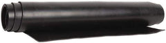 Made in USA - 36" Wide, 1/16" Thick, Buna-N Rubber Foam Sheet - 35 to 45 Durometer, Black, -40 to 212°F, 1,500 psi Tensile Strength, Cut-to-Length - Exact Tool & Supply