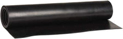 Made in USA - 36" Wide, 0.093" Thick, Buna-N Rubber Foam Sheet - 35 to 45 Durometer, Black, -40 to 212°F, 1,500 psi Tensile Strength, Cut-to-Length - Exact Tool & Supply