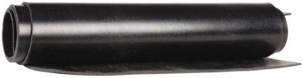 Made in USA - 36" Wide, 1/8" Thick, Buna-N Rubber Foam Sheet - 45 to 55 Durometer, Black, -40 to 212°F, 1,500 psi Tensile Strength, Cut-to-Length - Exact Tool & Supply
