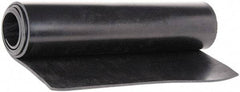Made in USA - 36" Wide, 1/8" Thick, Buna-N Rubber Foam Sheet - 65 to 75 Durometer, Black, -40 to 212°F, 1,500 psi Tensile Strength, Cut-to-Length - Exact Tool & Supply