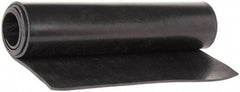 Made in USA - 36" Wide, 3/8" Thick, Buna-N Rubber Foam Sheet - 65 to 75 Durometer, Black, -40 to 212°F, 1,500 psi Tensile Strength, Cut-to-Length - Exact Tool & Supply