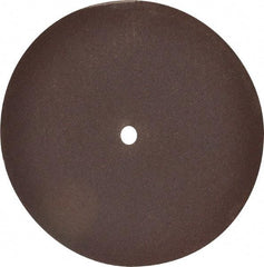 Everett - 8" Aluminum Oxide Cutoff Wheel - 3/32" Thick, 1/2" Arbor, Use with Gas Powered Saws - Exact Tool & Supply