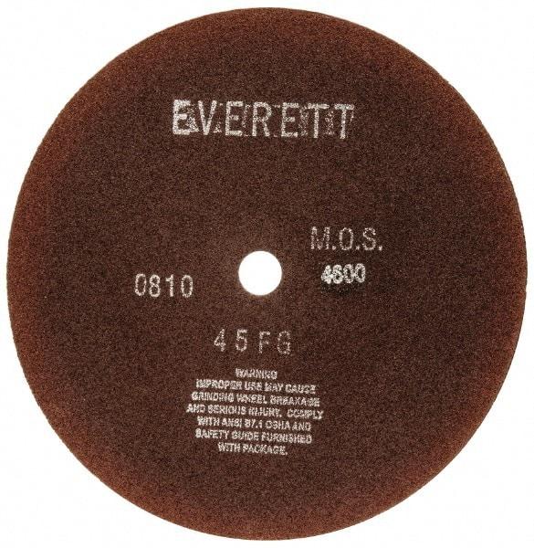 Everett - 12" Aluminum Oxide Cutoff Wheel - 1/8" Thick, 1" Arbor, Use with Gas Powered Saws - Exact Tool & Supply