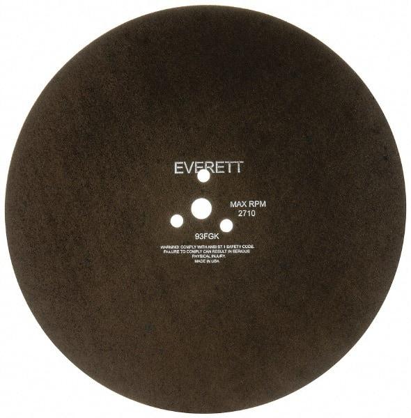 Everett - 20" Cutoff Wheel - 5/32" Thick, 1" Arbor, Use with Gas Powered Saws - Exact Tool & Supply