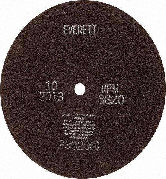 Everett - 16" Aluminum Oxide Cutoff Wheel - 5/32" Thick, 1" Arbor, Use with Gas Powered Saws - Exact Tool & Supply