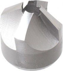 Made in USA - 4 Flutes, 5/8" Cutter Head Diam, 3/16" Pilot Hole Diam, High Speed Steel Reverse Countersink - Exact Tool & Supply